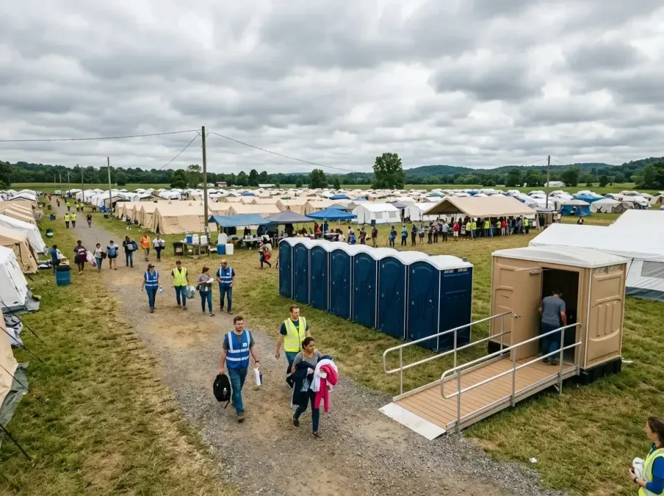 disaster-relief-camp-restrooms-010 — frequently asked questions, Dumpster & Portable Bathrooms Rental in Pagedale, MO